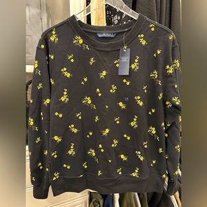 Abercrombie & Fitch Floral Sweatshirt